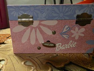 Rare Black Barbie jewelry Music box
