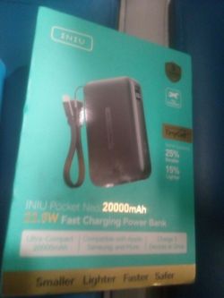 Iniu 20000 mah 22.5w fast charging bank