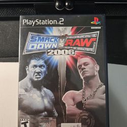 PS2 SmackDown VS Raw