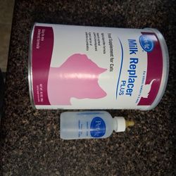 Kitten Formula And Baby Bottle