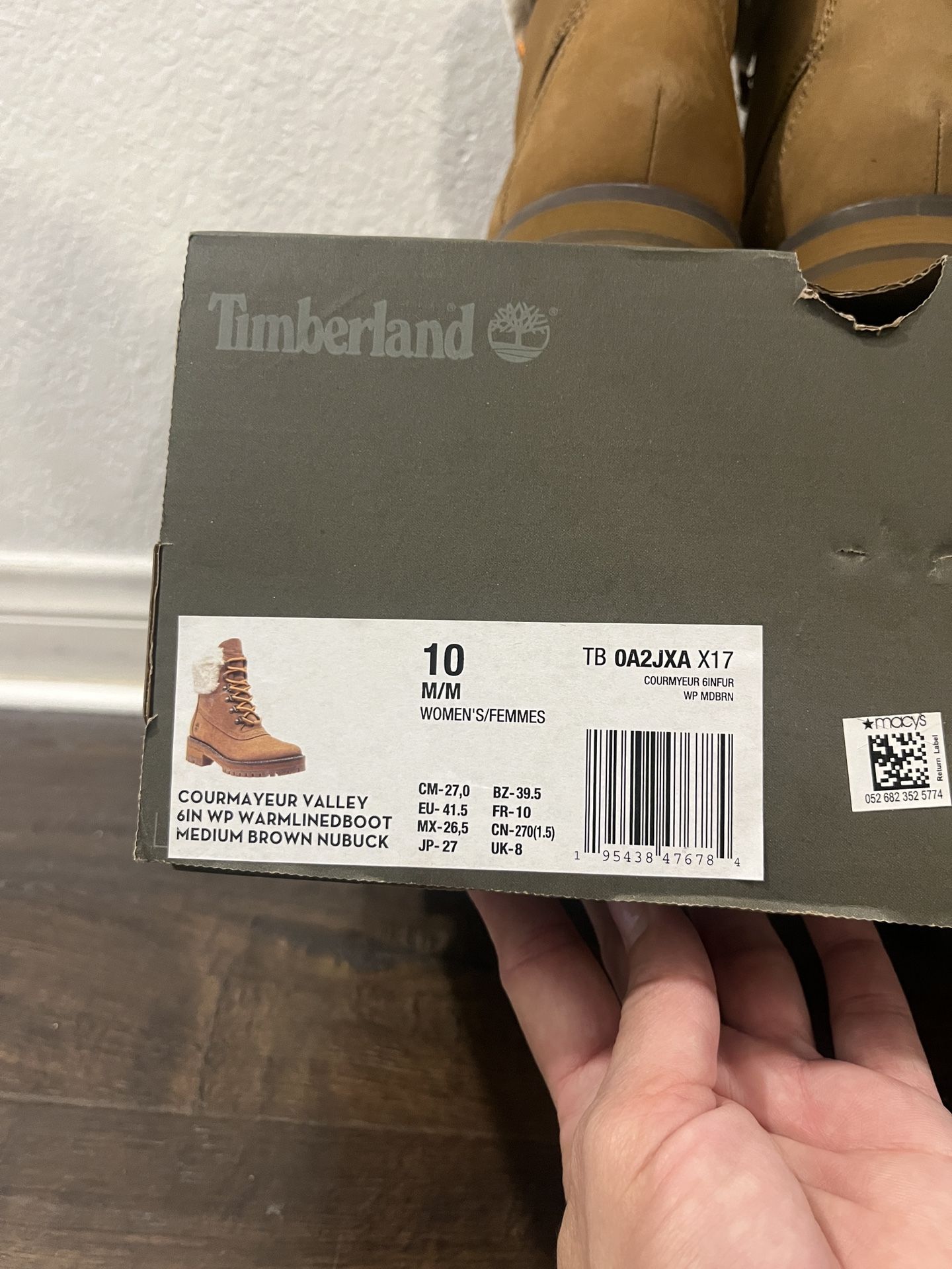 Ladies Timberlands- Size 10