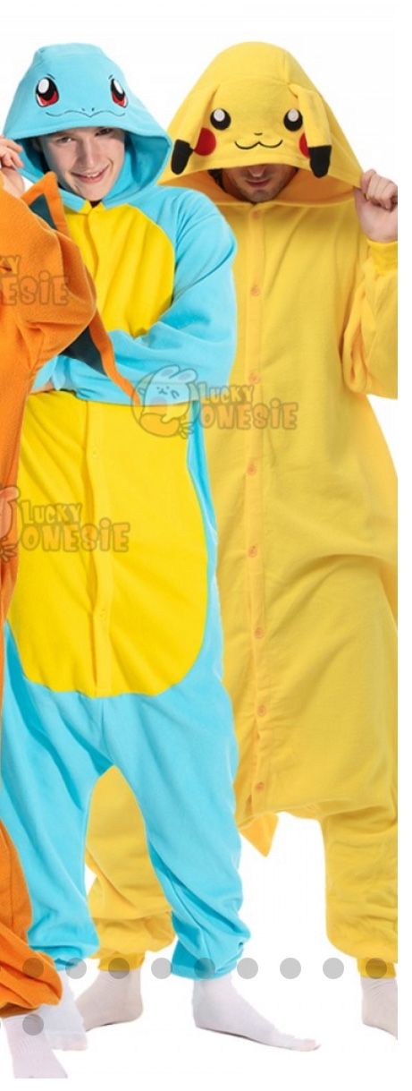 Pokémon And squirtel Costumes Adult 