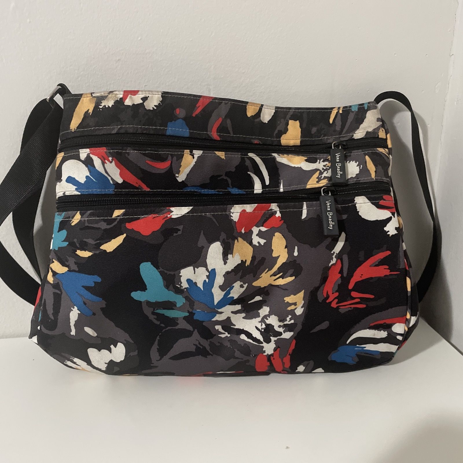 Vera Bradley Splash Triple Zip Hipster Lot Of Bag