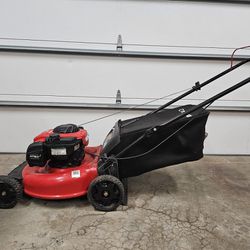 Troy Bilt 5.5hp Mower Easily Starts First Pull Lawnmower Seasonal Tuneup Performed Mint Condition