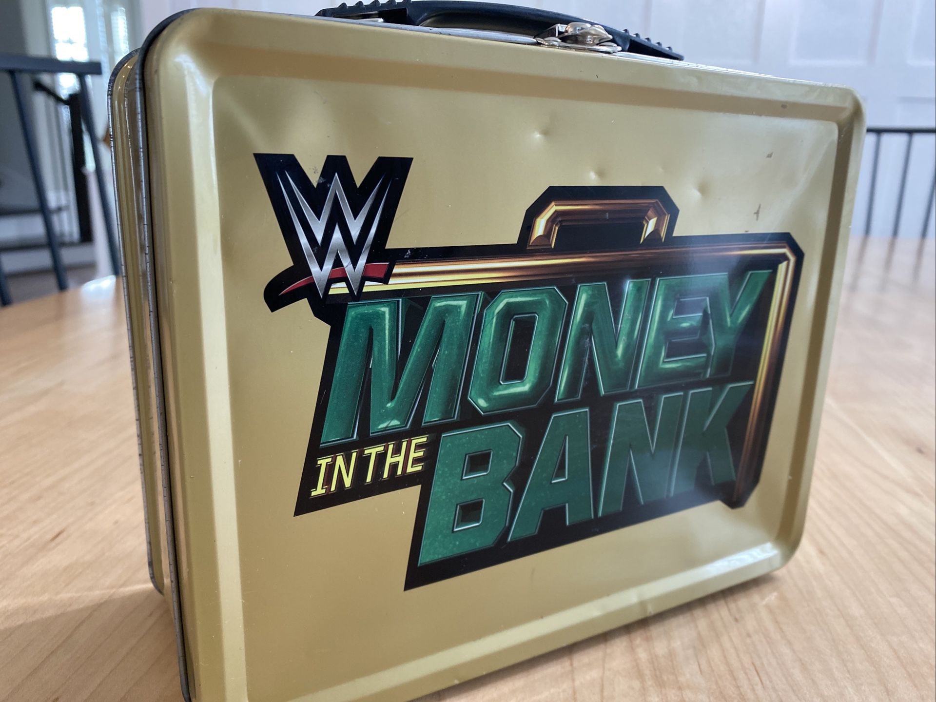 WWE Money in the Bank Tin Lunch Box - Entertainment Earth Exclusive