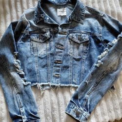 Woman Jean Fashion Jacket 