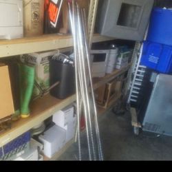 8 Metro Storage Rack  Posts With Balancer Feet 60 In 