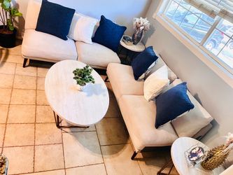 🌸🌎Sectional couch, couches, living Room, sillones, Salas, sectionals, Love seat, chairs set and attoman 🌎🌸