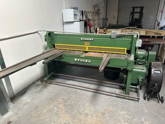 6' Wysong Shear, Model 1472