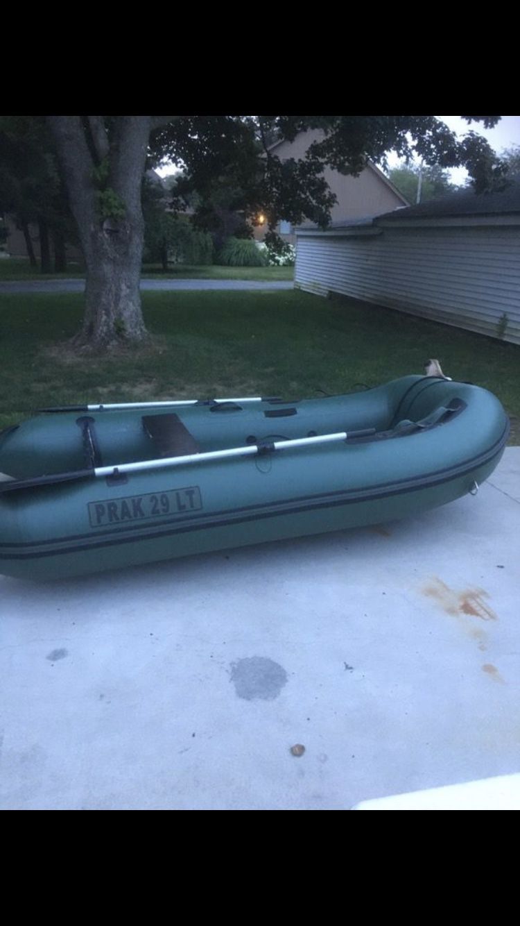 9 foot inflatable boat. New in box.