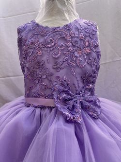 Lavender Girl Dress- Wedding And Special Occasion