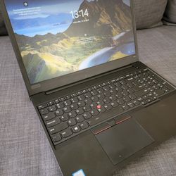 LENOVO THINKPAD LAPTOP 15.4" INTEL CORE i5 256ssd Windows 11 Working Great,  Battery Ok   And Charger Included