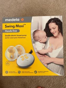 Medela Swing Maxi Hands-Free Breast Pump Double Electric Easy New Open Box