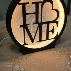 HOME LED Light Sign – Romantic Heart Home Décor Lamp