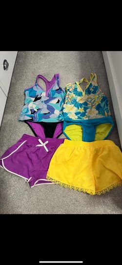 Swim suits both for 8.00 14/16 size