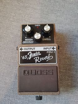 '63 Fender Reverb Pedal