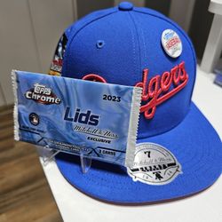 TOPPS MLD COLLAB. MITCHELL & NESS DODGERS HAT