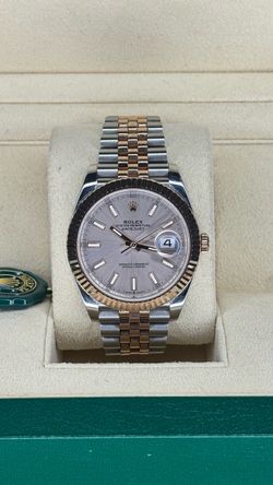 2023 ROLEX DJ 41 CHAMPAGNE DIAL