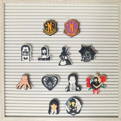 Wednesday Croc Charms 🐊 