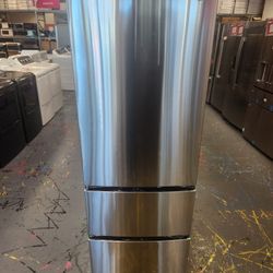 Ge 24 Inch Refrigerator Bottom Freezer 11.9 Cu Ft Counter Depth GLE12HSPRSS