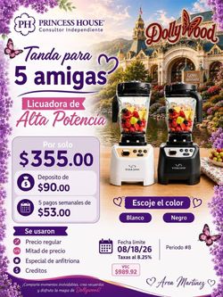 Licuadora de Princess house