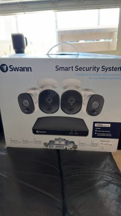 Swann 4 camera security system. Hard wire