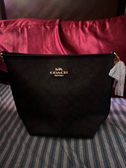 Coach bucket bag