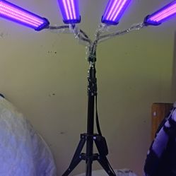 Brand New Tanning Lamp With 5 Adjustable Arms And Brand New Bulbs!