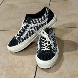 Vans Premium Old Skool Knit Shoes Sz 9 NEW