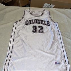 Vintage AbA Kentucky Colonels Speedline Jersey Mens Xl White Euc Adult Vintage