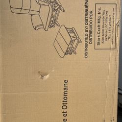 Rocking Chair Glider With Ottoman 