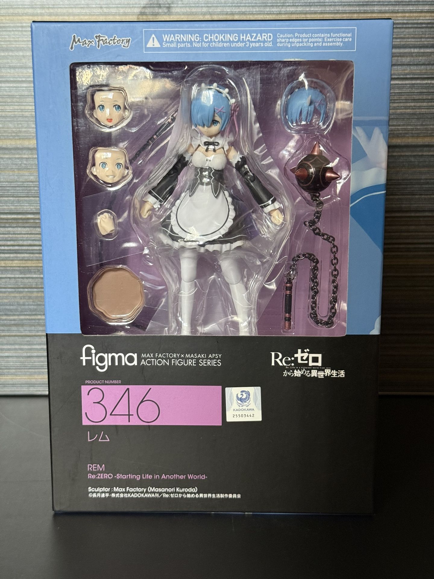 Re:ZERO Starting Life in Another World Rem Figma 346 Action Figure 