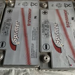 5 12V Battery S12V550NGF 139 Amp hours 