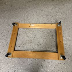 Standard Wooden Moving Dolly With Wheels