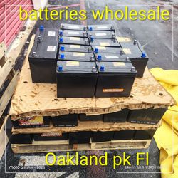Car/truck batteries wholesale/por mayor