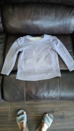 Grey Warm Long Sleeve T-shirt/sweater, 4t