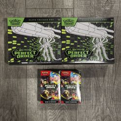 Perfect Order ETB’s & Bundles $ 50-100 BNIB