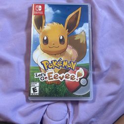 Pokemon Lets Go Eevee Nintendo Switch