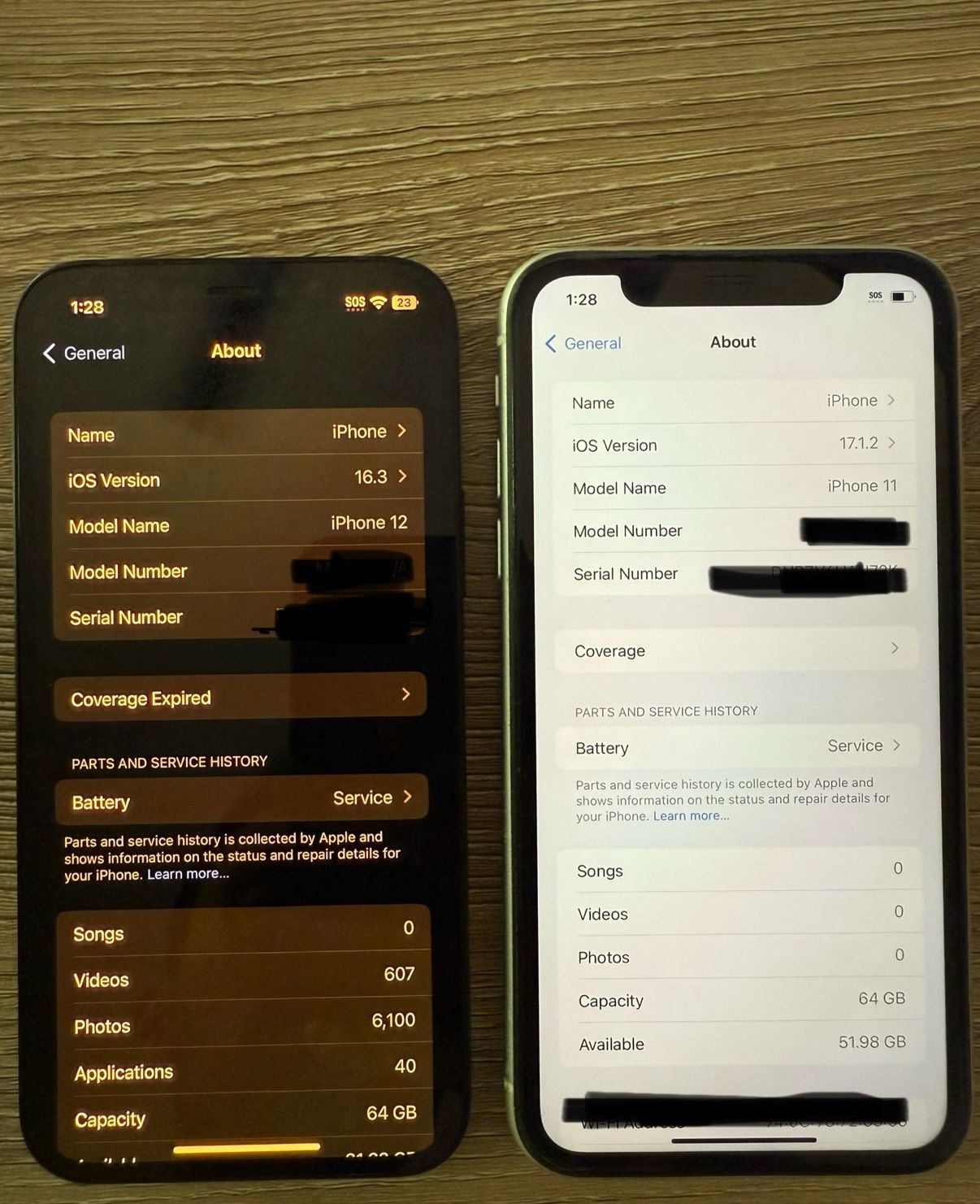 iPhone 11 & 12 64gb Unlocked 