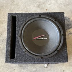 Audiobahn Woofer & 2 Channel 280W Amplifier 