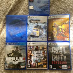 Ps5/ PS4 Games For Sale Like New  Make Offer 