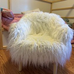 Toddler Shaggy chair