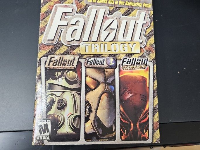 Fallout Trilogy PC DVD-ROM Three Smash Hits In One Radoactive Pack 