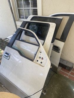 Set Of Frent And Rear Doors For F150 Complete With Door Panels Window Everything/$500