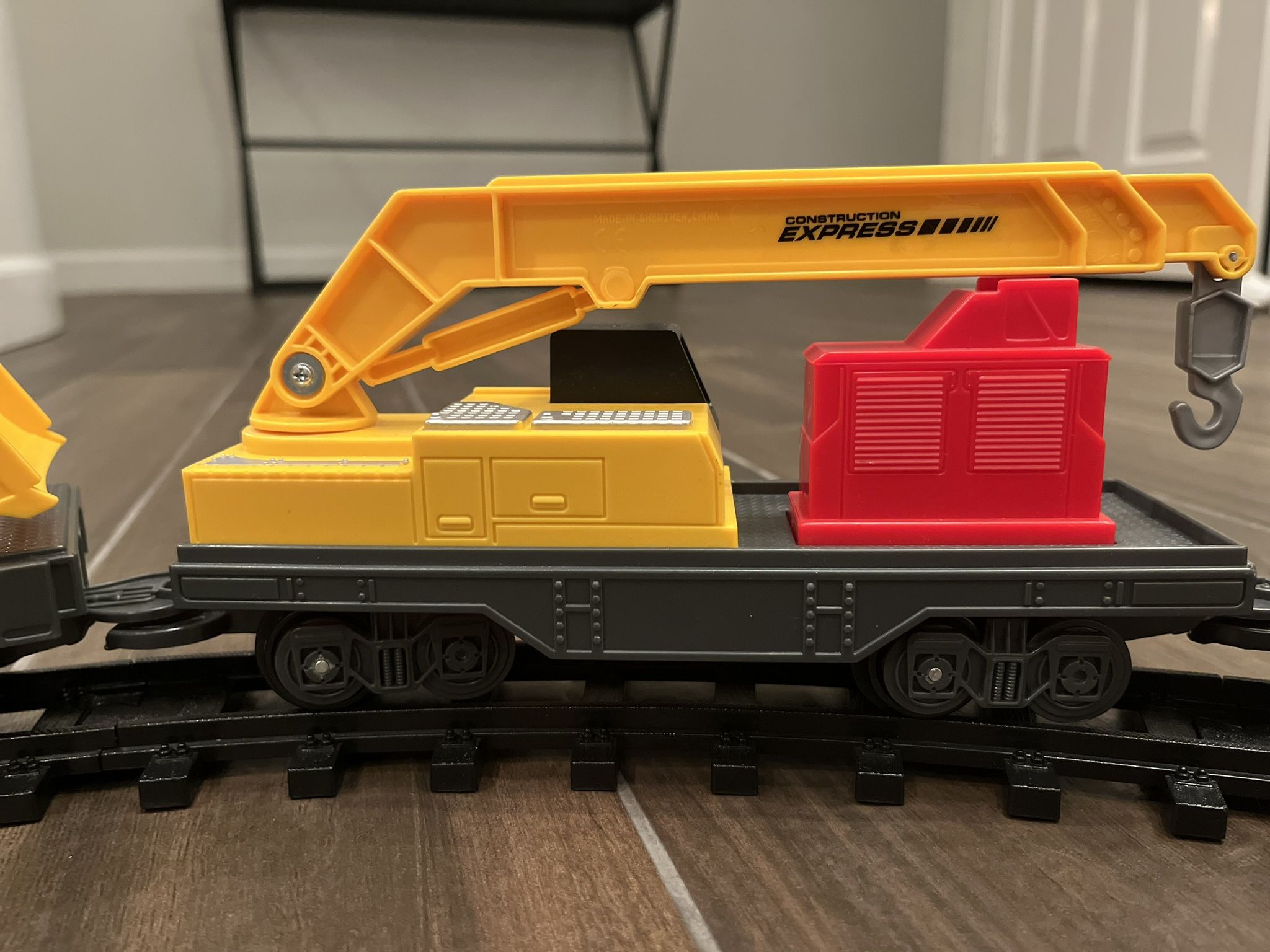 Cat motorized construction express train shop