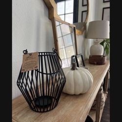 Black Metal Candle Holder Decor India