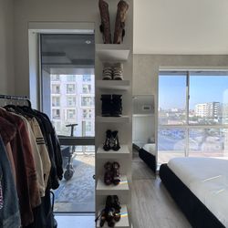 White Floating Shelves