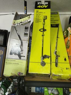 Ryobi pole saw/string trimmer/edge trimmer