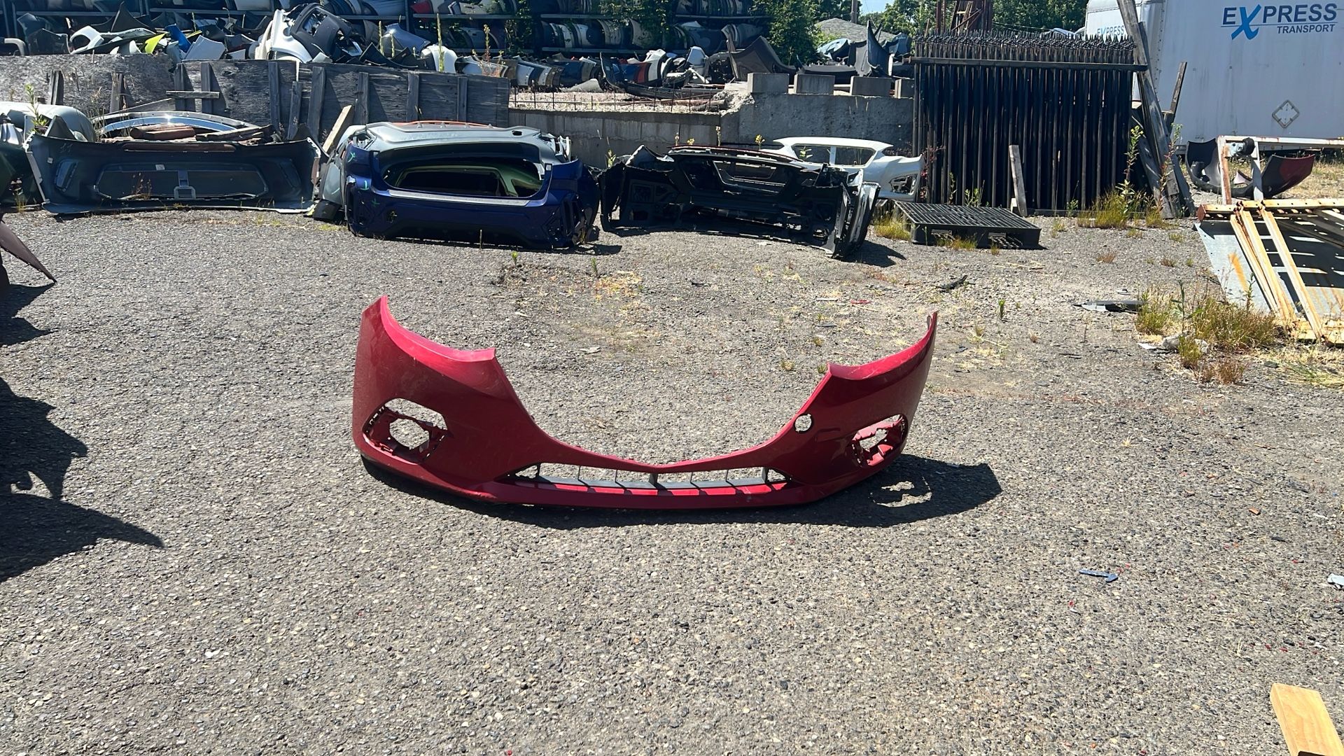 2014 To 2016 Mazda 3 Front Bumper #B578 MA1000 239