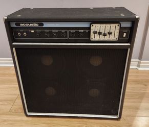 ACOUSTIC model 124 (1974-78) – 350 watts/4 x 10 speakers
